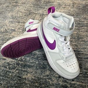 Nike Kids Sneakers White and Purple